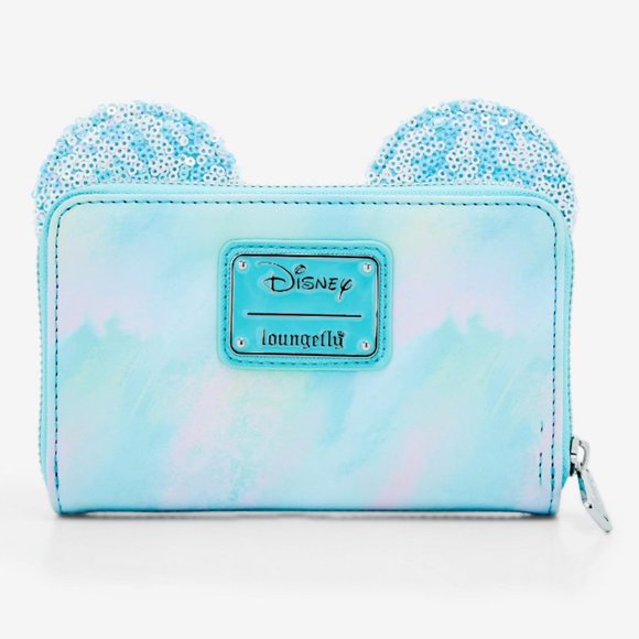Loungefly Disney Minnie Mouse Sequin Bow Mini Backpack and Wallet main image 5
